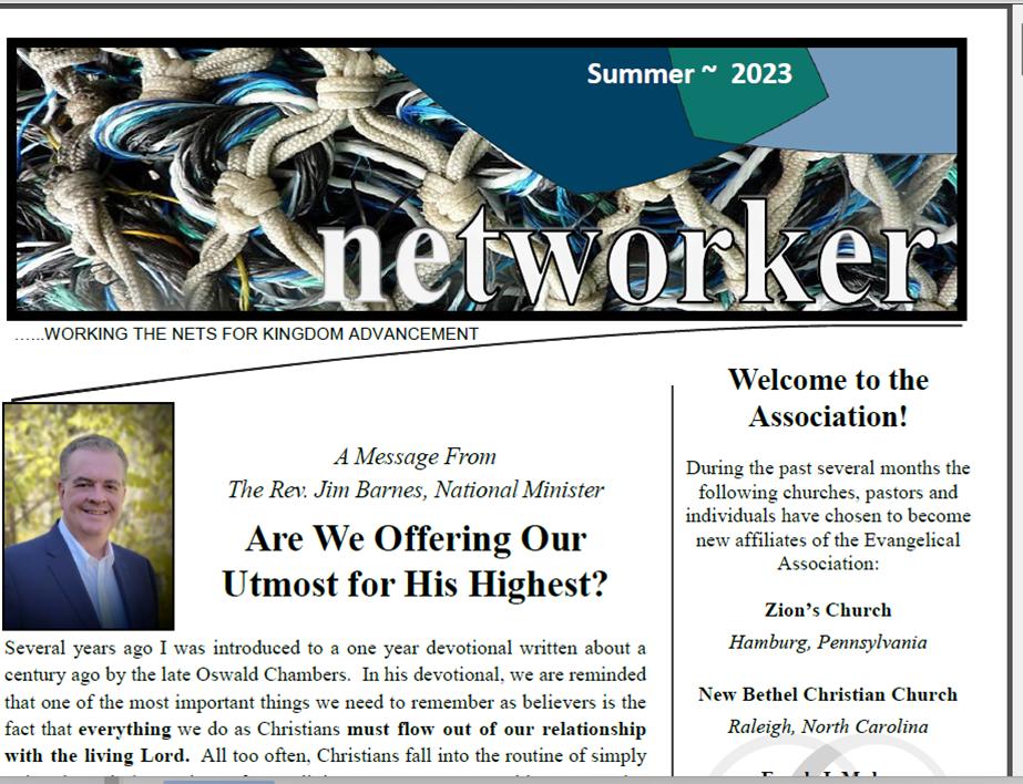 Summer Networker Newsletter Online